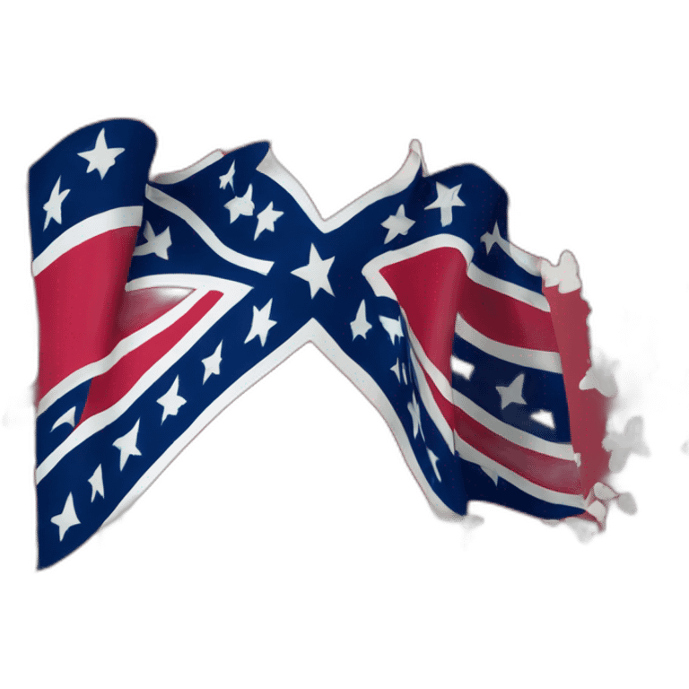 American south confederate battle flag emoji