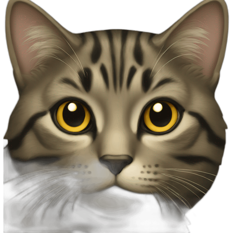 cat black gold emoji