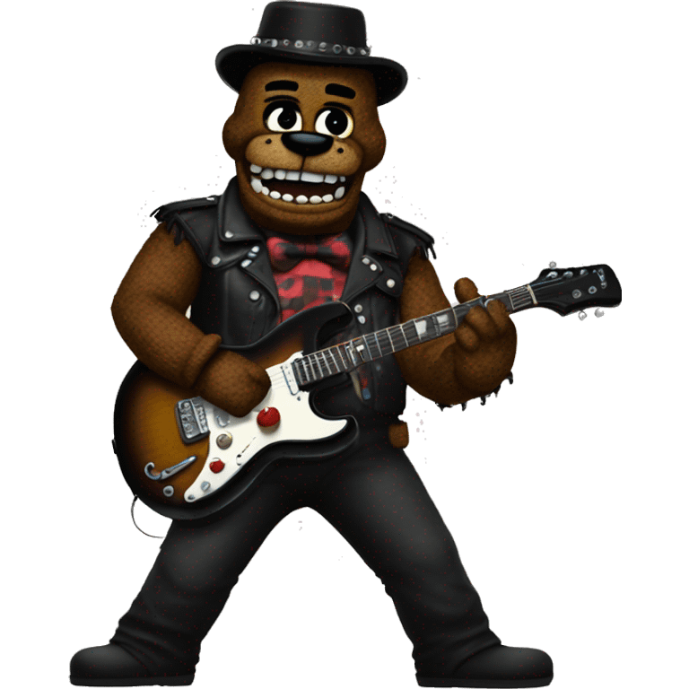 glamrock freddy from five nights at freddys emoji