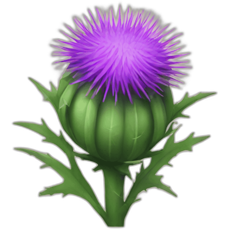 Emoji thistle emoji