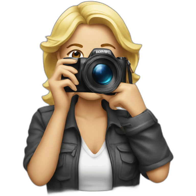 Woman photographer emoji