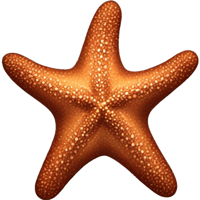 Brown starfish  emoji