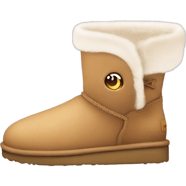 Coquette Ugg boots emoji