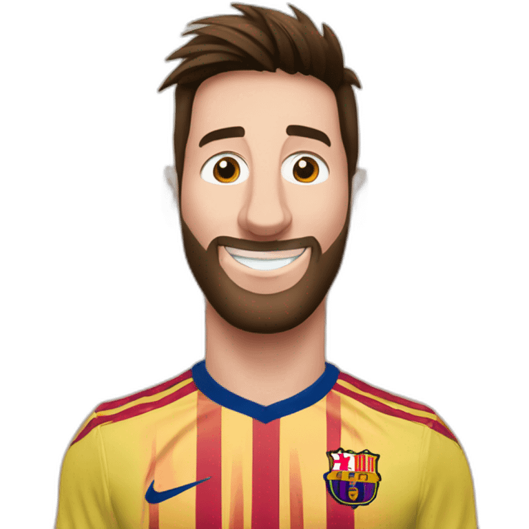 Messi marrakesh emoji