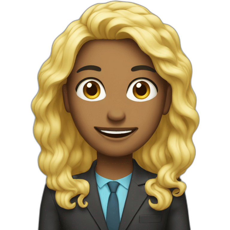 Tv host emoji