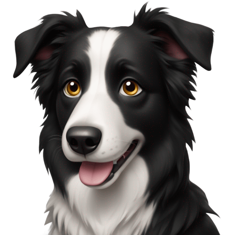 Border collie emoji