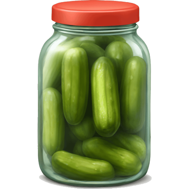 Jar of pickles emoji