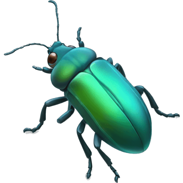 satined glass bug emoji