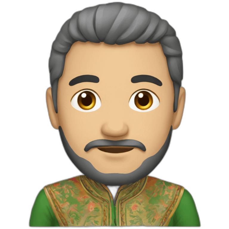 Uzbek-in-chapan emoji