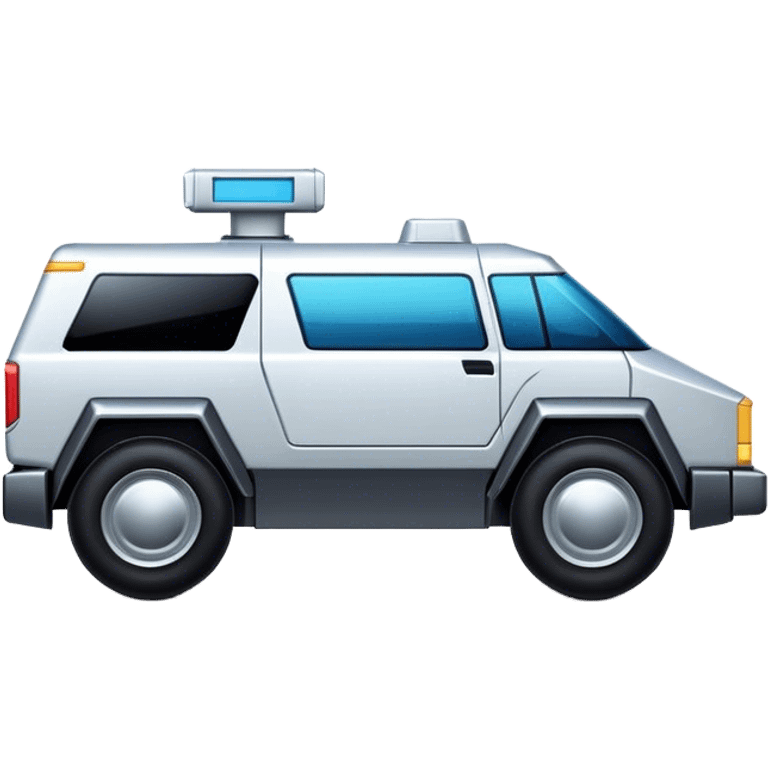 A cybertruck emoji emoji