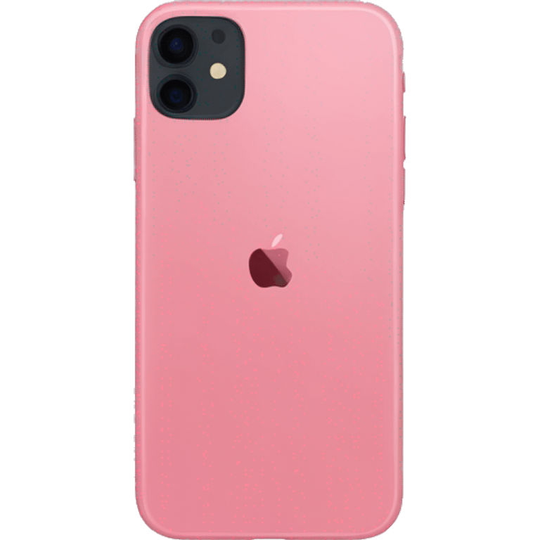 pink Iphone 11 emoji