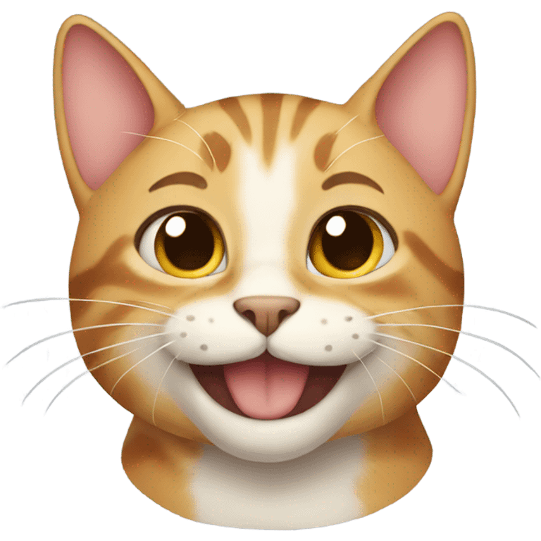 cat smiling emoji