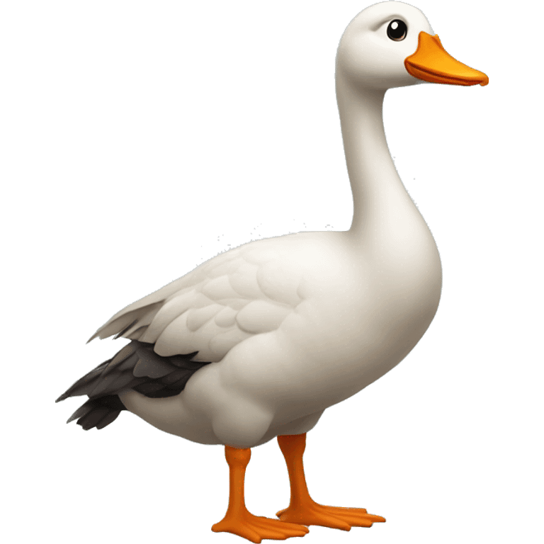 Silly goose emoji