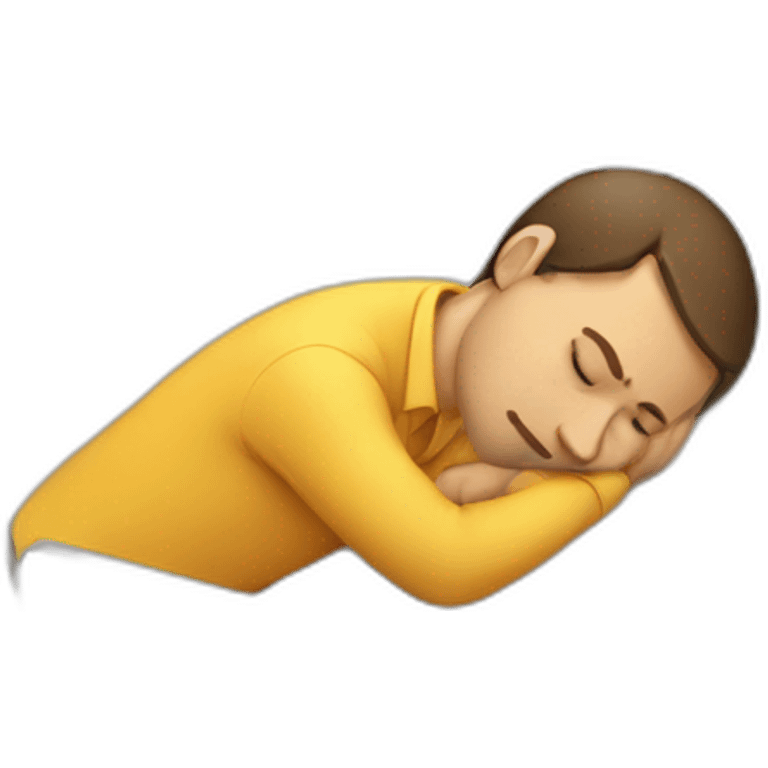 sleeping at work emoji