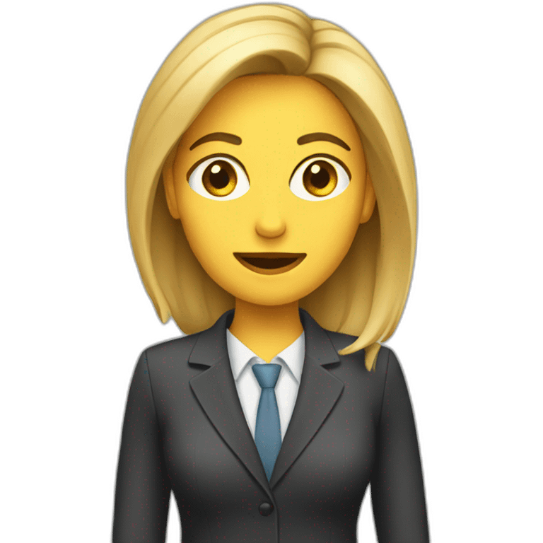 news reporter female emoji