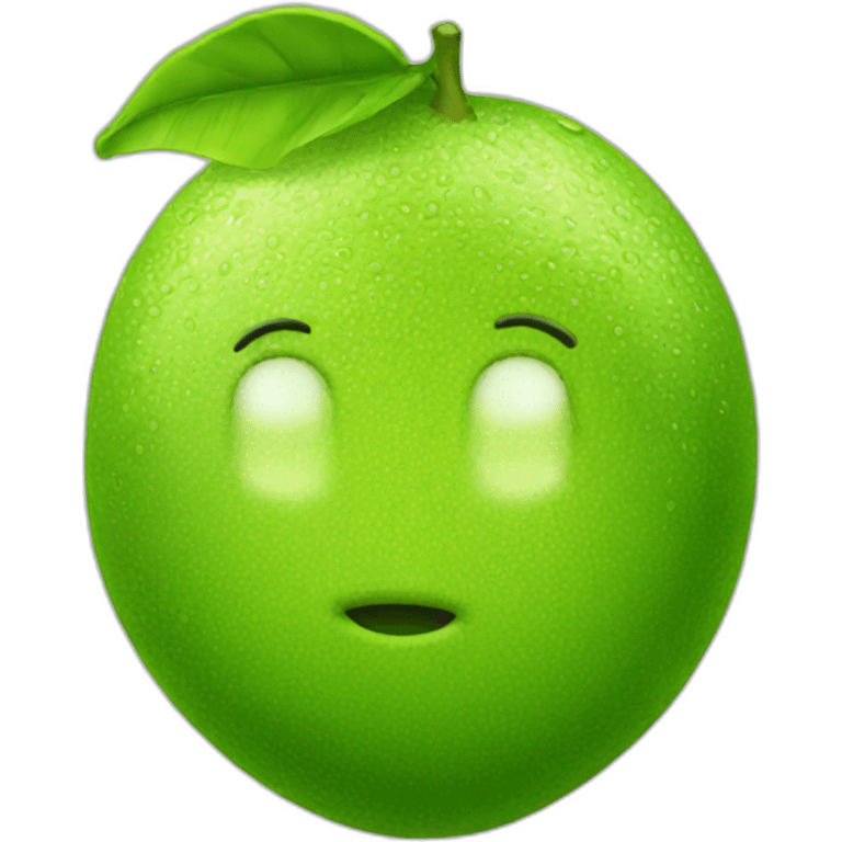 Lime emoji