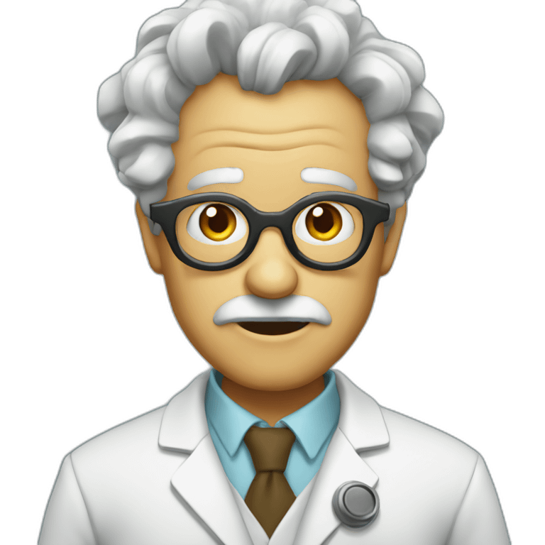 mad-scientist emoji