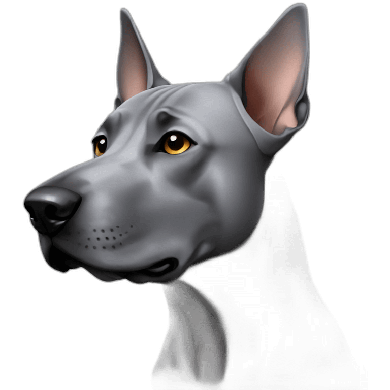 Dog gray Thai Ridgeback emoji