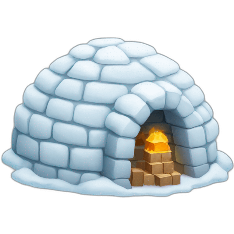 igloo team work sign unity emoji