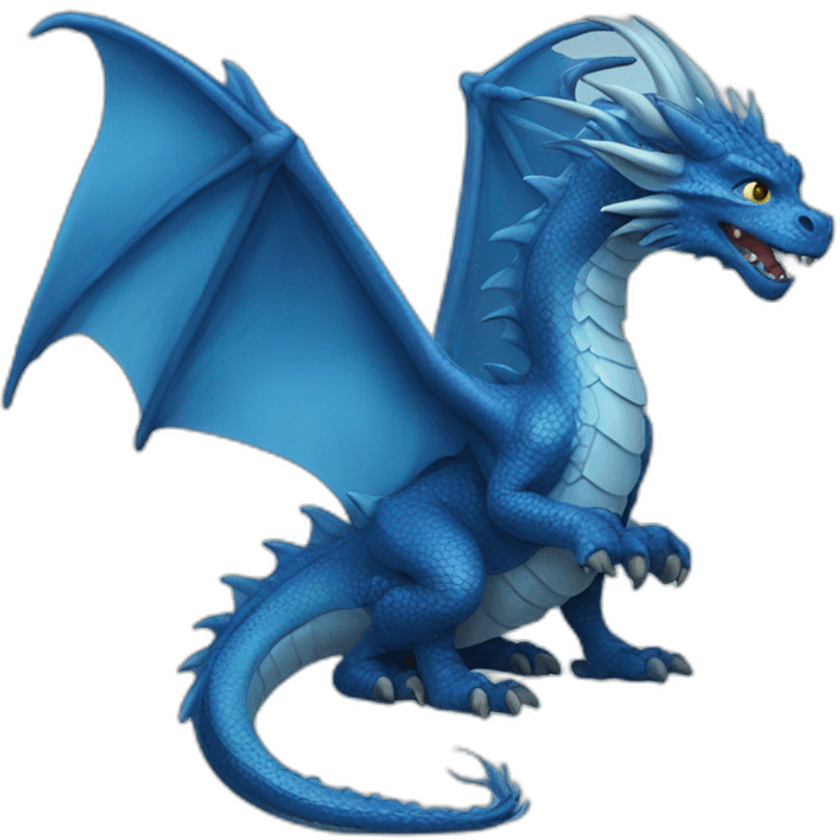 blue dragon emoji