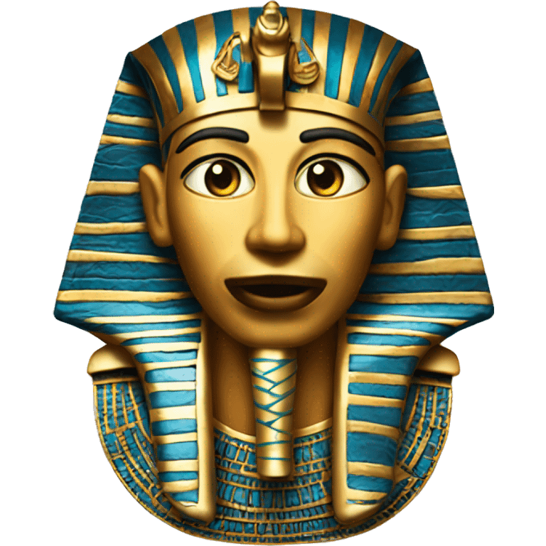 Pharaoh mouth medical mask    emoji