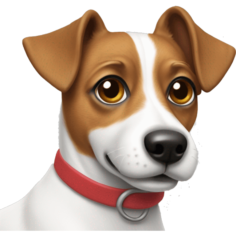 Jack russel terier dog emoji