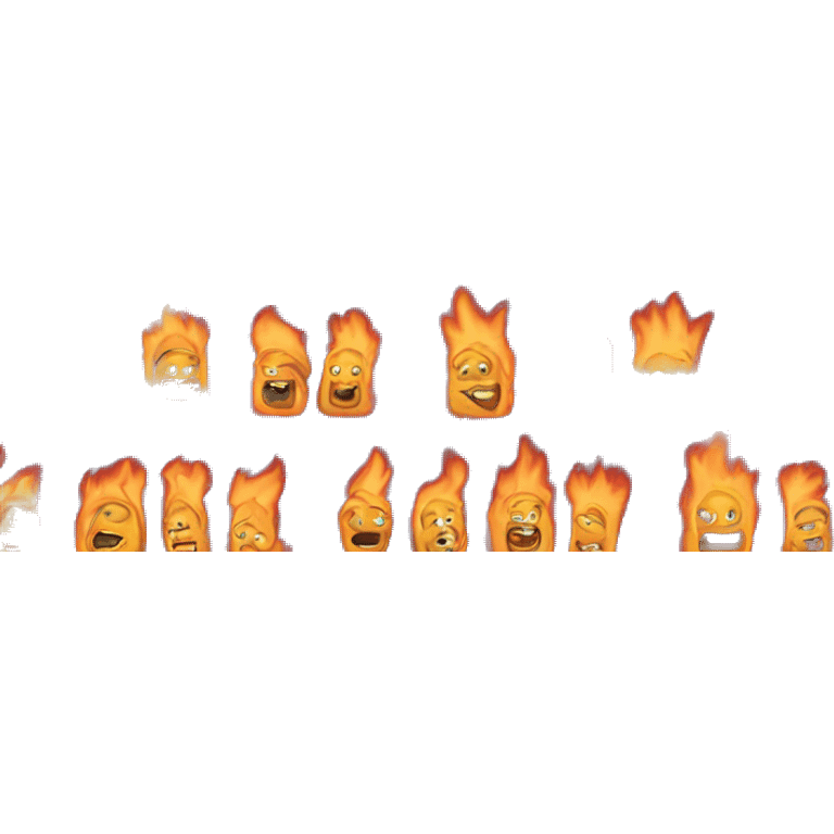 Telefono a fuoco emoji