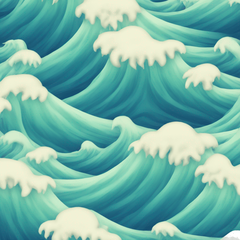  ocean waves emoji