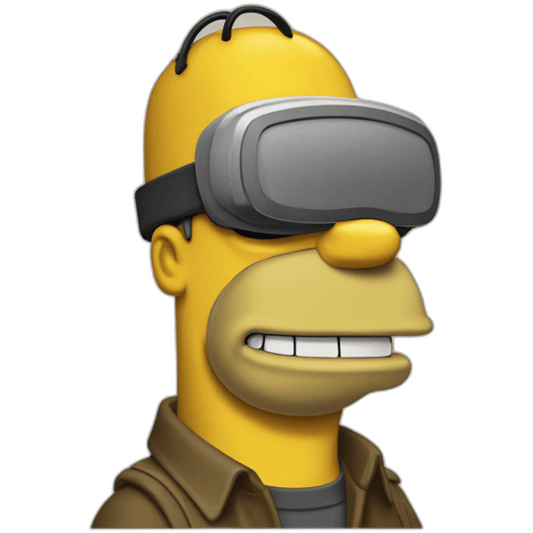 Homer simpson as Metro-Goldwyn-Mayer lion emoji