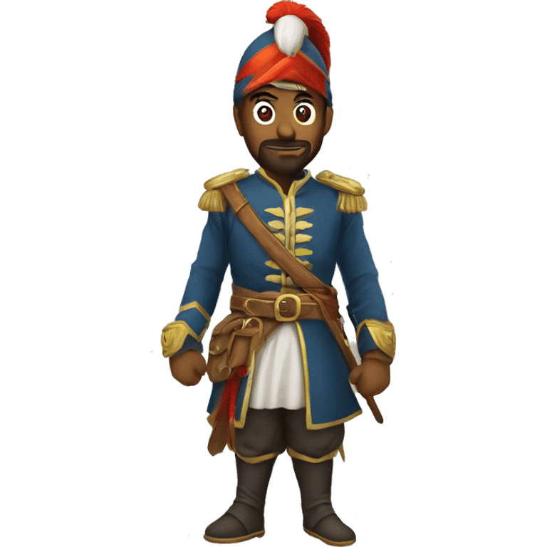 full-length Janissary commander emoji