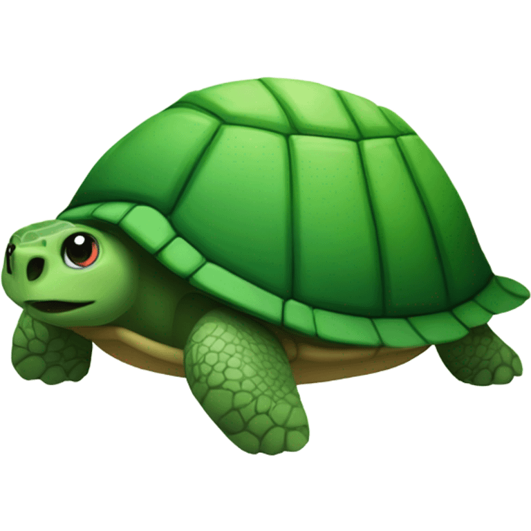 turtle with forrest growing on its shell emoji