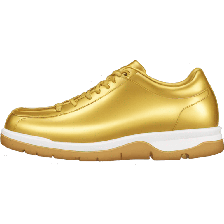 Gold sole emoji