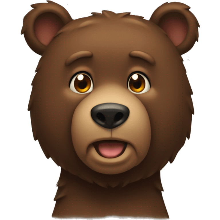 Big back bear emoji