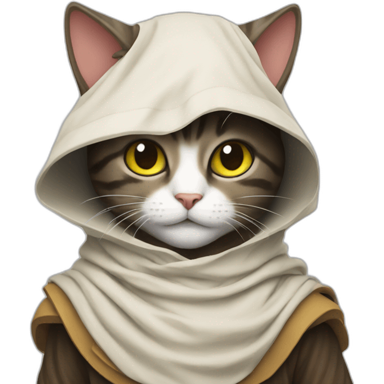 Cat Jedi emoji