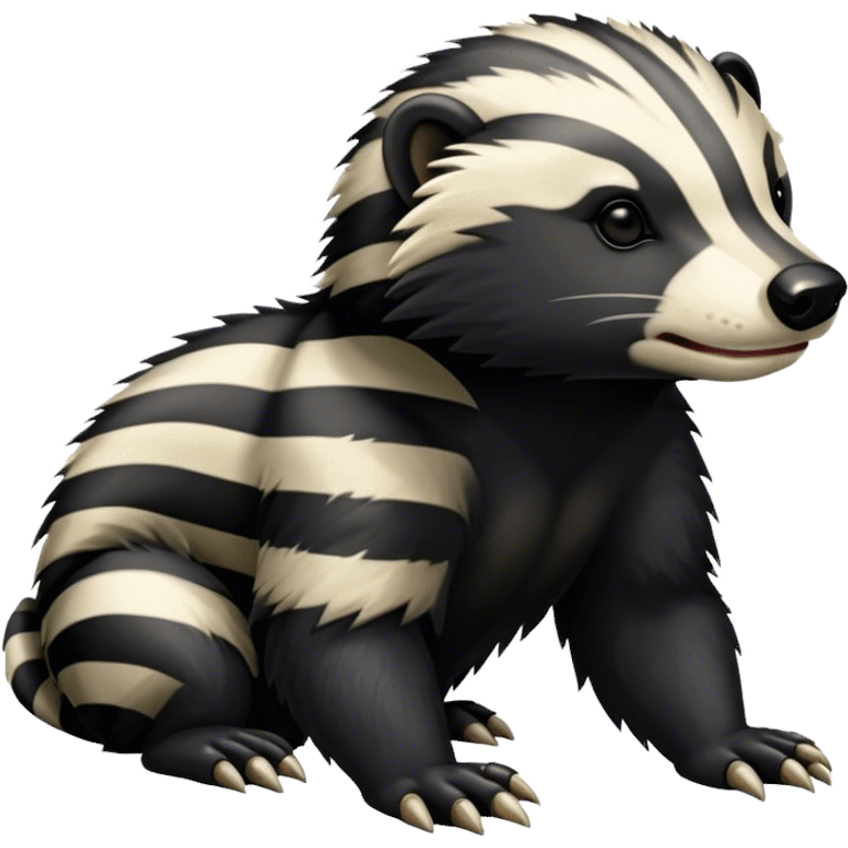 Honey badger  emoji