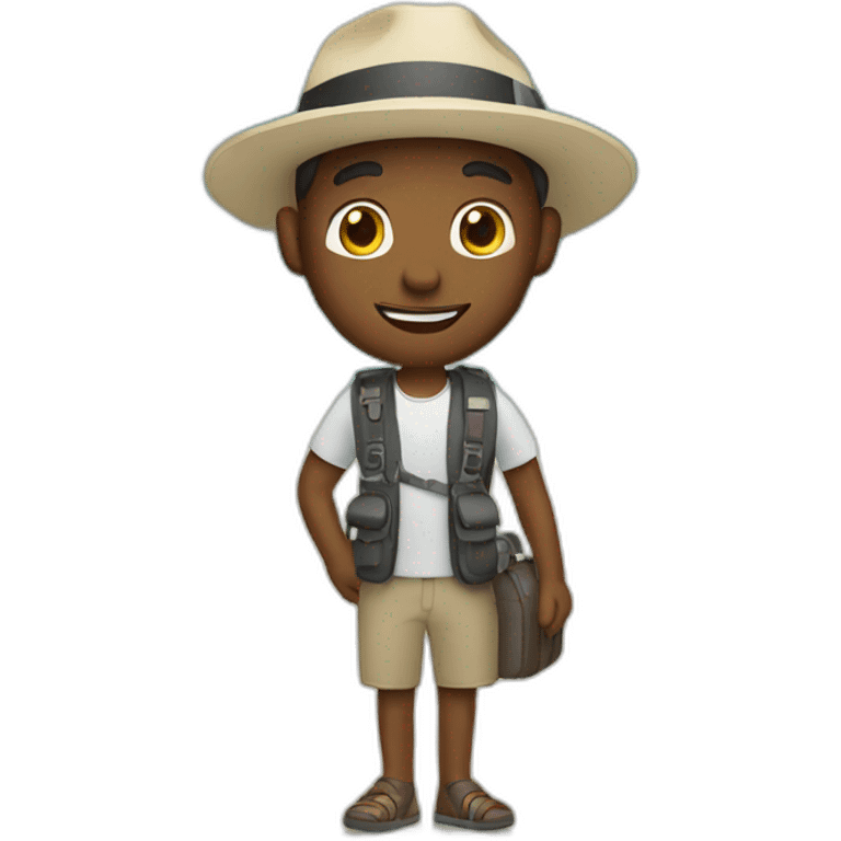 Travel guy emoji