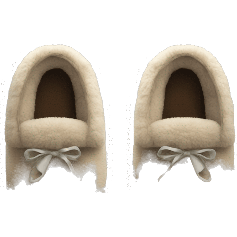 Cozy slippers  emoji