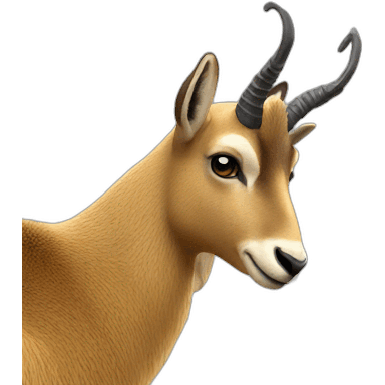 Chamois emoji