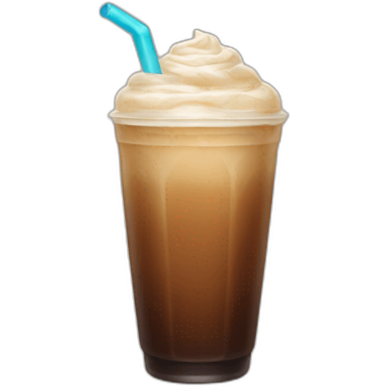 Ice coffee for gay  emoji