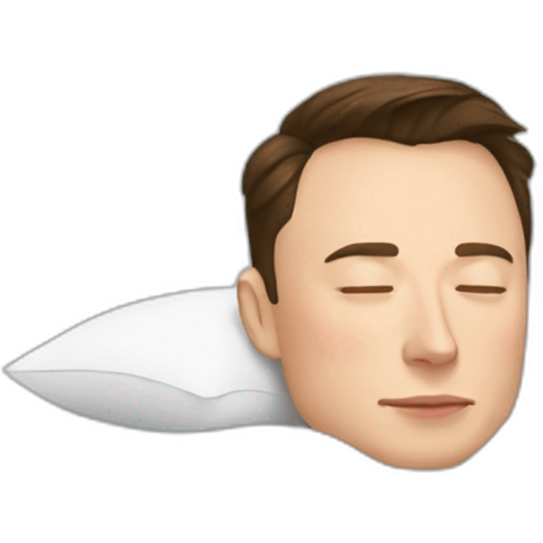 Elon musk sleep emoji