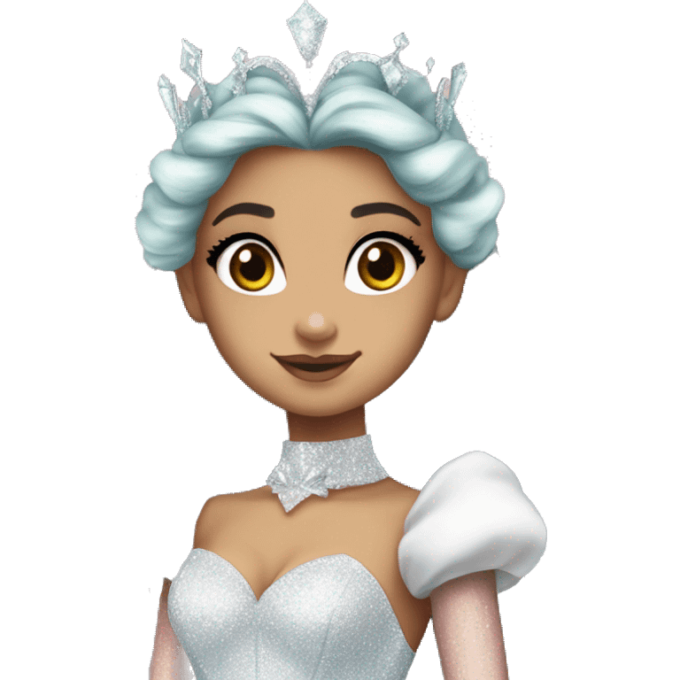 ariana grande as glinda wicked  emoji