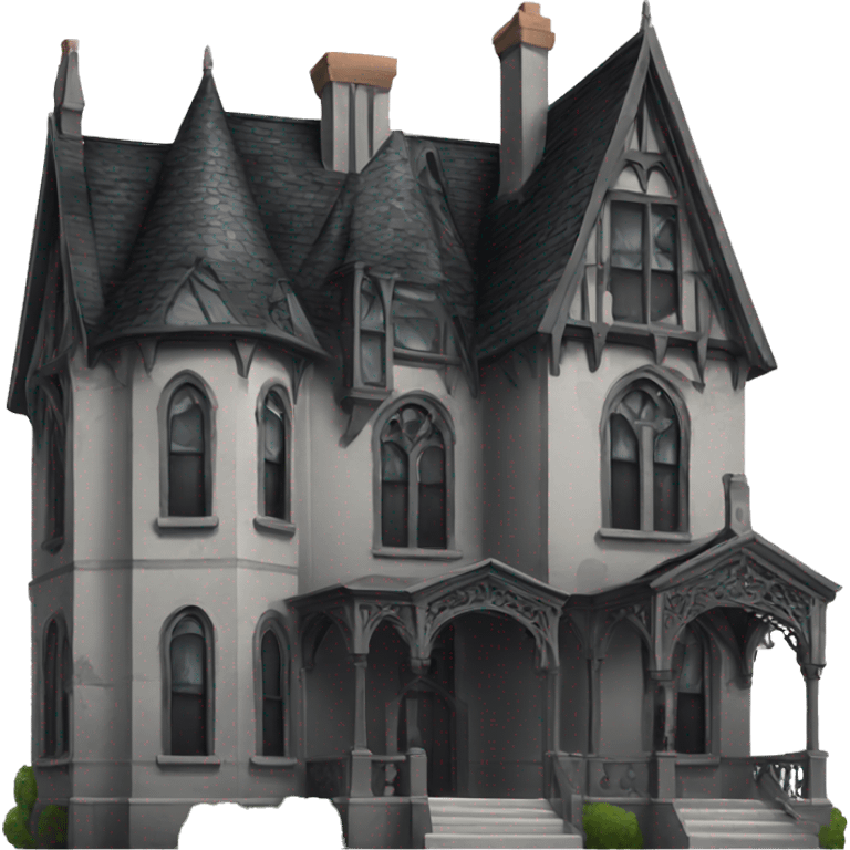 Gothic mansion emoji