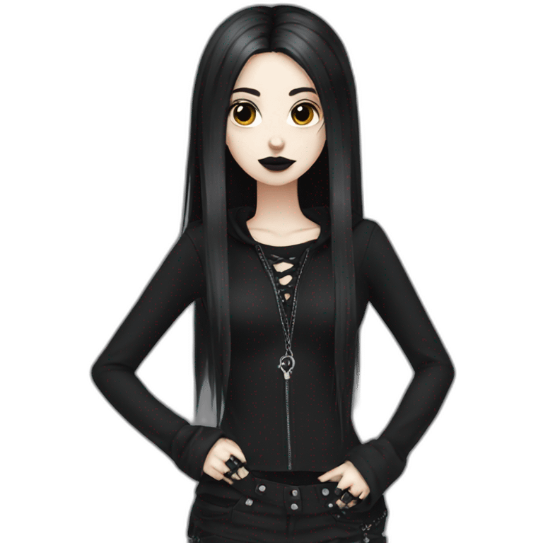 goth gf emoji