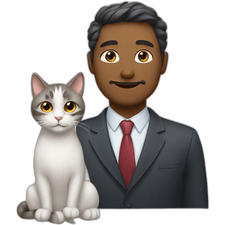 Cat+man emoji