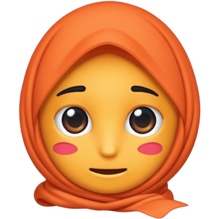 دختر با حجاب emoji