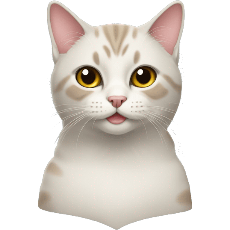 A British breed cat emoji