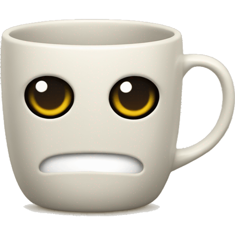 Vintage mug emoji