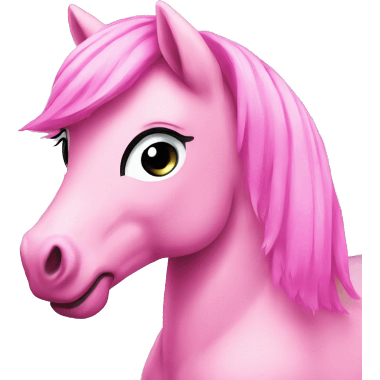 pink pony work emoji