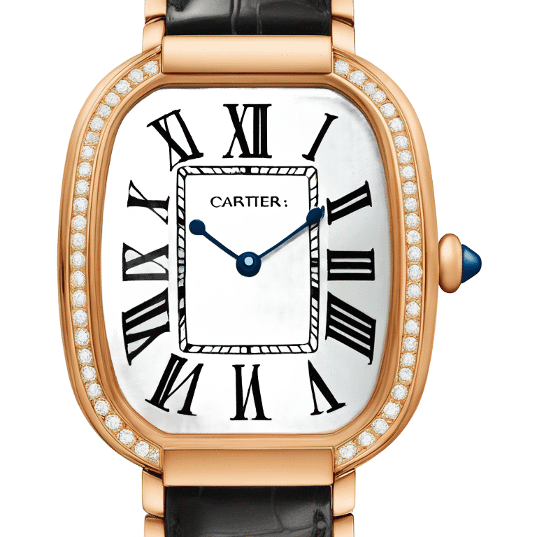 Cartier watch emoji