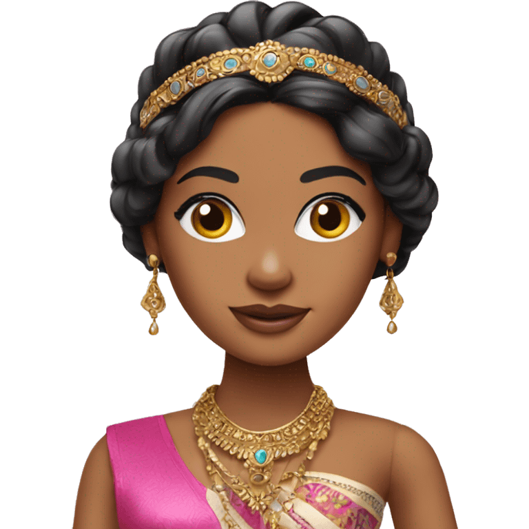 indian barbie doll emoji